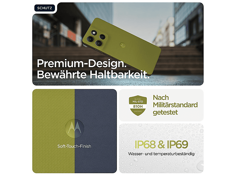 Motorola Moto G86 5G 8GB/256GB Dunkelblau