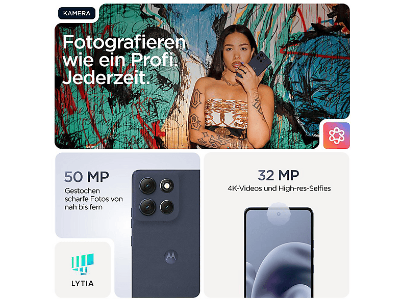 MOTOROLA moto G86 5G 256 GB Spellbound Dual SIM