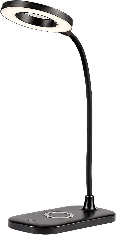 RÁBALUX Hardin LED beltéri asztali lámpa, 5W, fekete (74013)