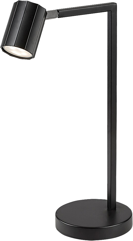 RÁBALUX Karter beltéri asztali lámpa, 5W, fekete (73029)