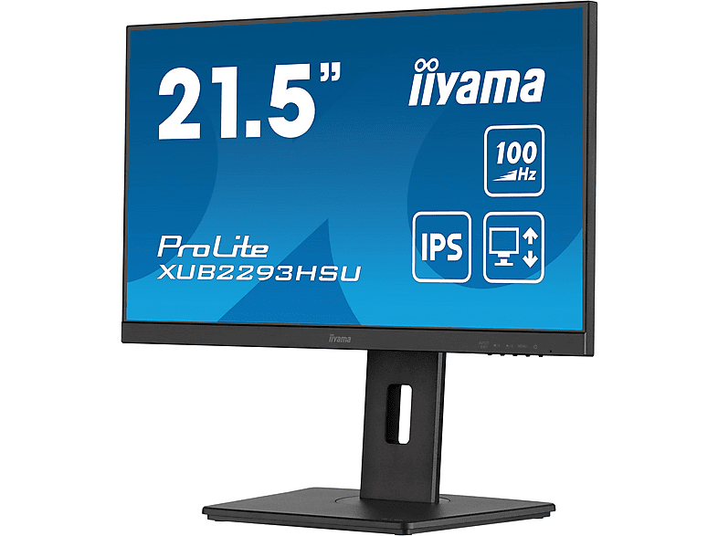 Thumbnail - IIYAMA ProLite XUB2293HSU-B7 21,5 Zoll Full-HD Business Monitor (1 ms Reaktionszeit, 100 Hz)