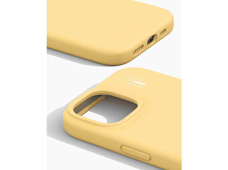 Thumbnail - IDEAL OF SWEDEN Silicone Case MagSafe iPhone Soft Lemon, Backcover, Apple, 13/14/15/16e, Gelb