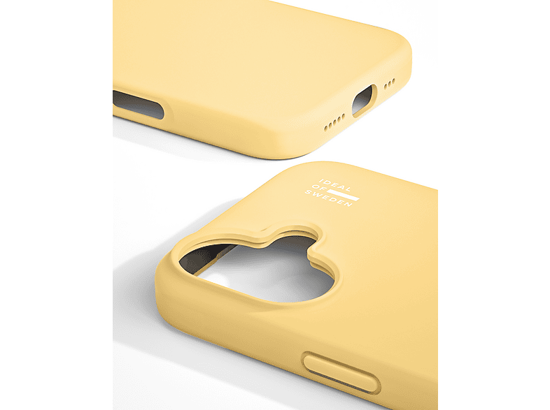 Thumbnail - IDEAL OF SWEDEN Silicone Case MagSafe iPhone 16 Soft Lemon, Backcover, Apple, 16, Gelb