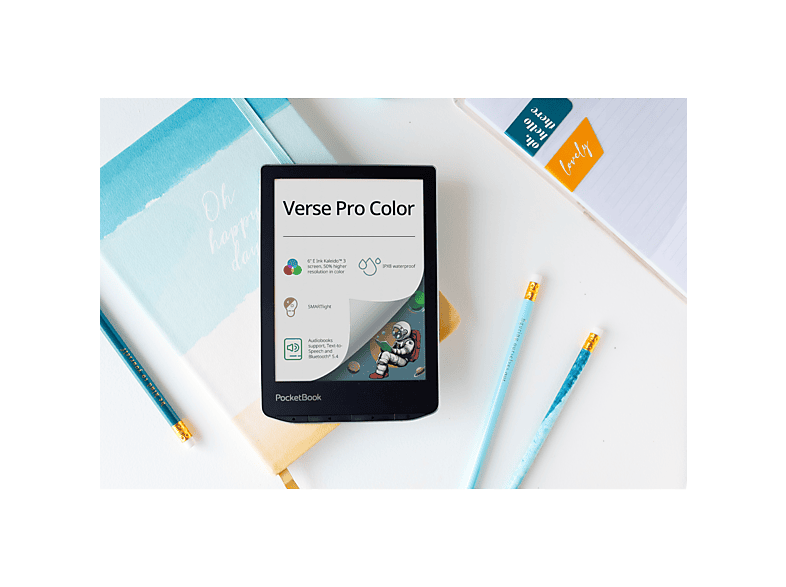 POCKETBOOK Verse Pro Color 6'' 16 GB Spatwaterbestendig