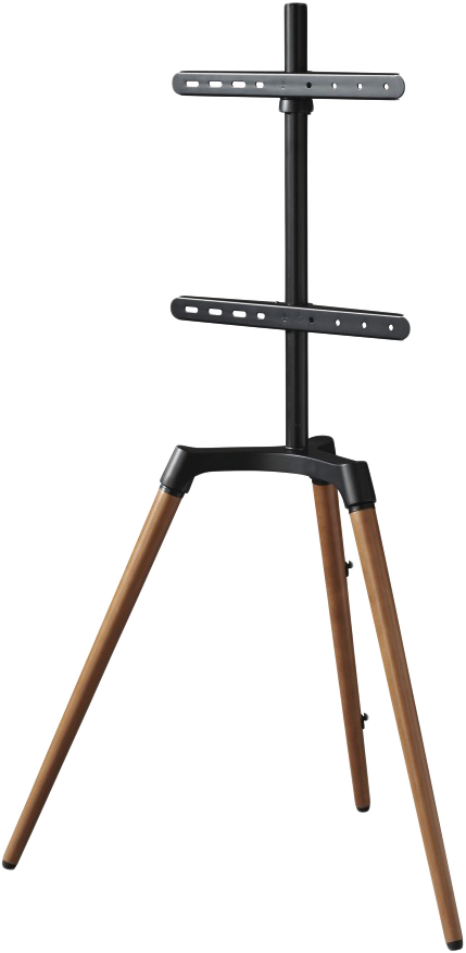 HAMA TV tartó állvány, 400x400, 65"-ig, diófa színű lábakkal (220873)