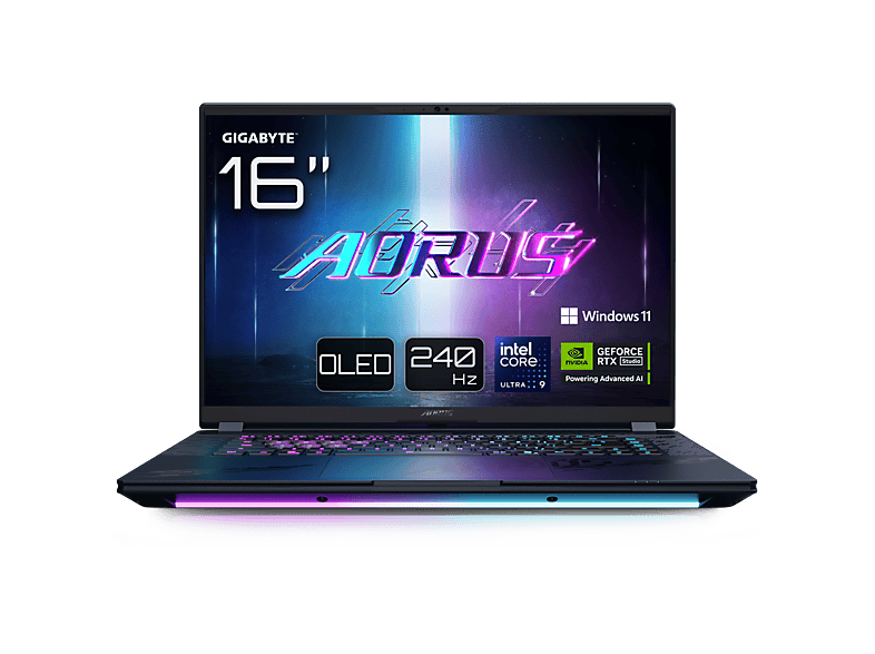 GIGABYTE AORUS Master 16 BZHC6DEE65SP - 16 Zoll - Intel® Core™ Ultra 9 275HX - 32 GB - 1 TB - NVIDIA GeForce RTX™ 5090 - Windows 11