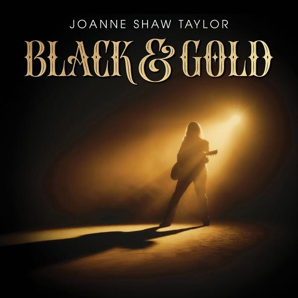 Albumcover mit einer Silhouette einer Frau, die Gitarre spielt.