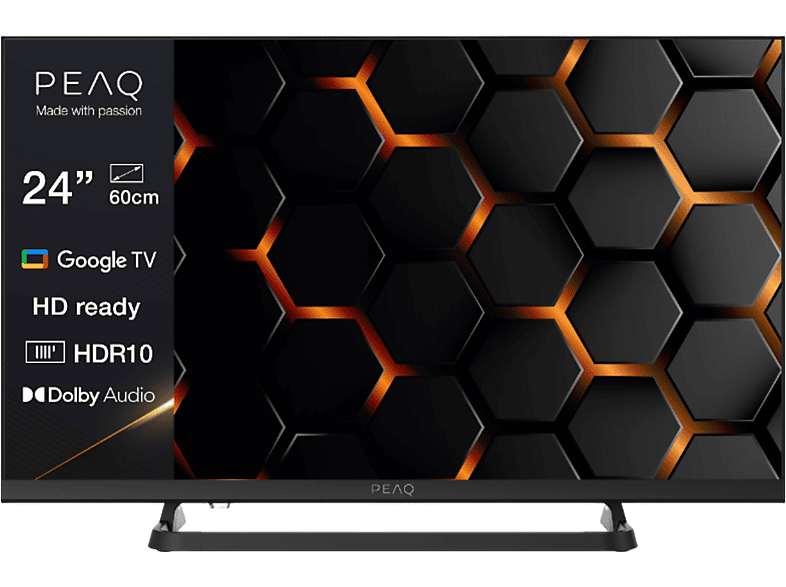 Peaq PTV 24Gh-5025C 24-inch Smart HD Ready TV