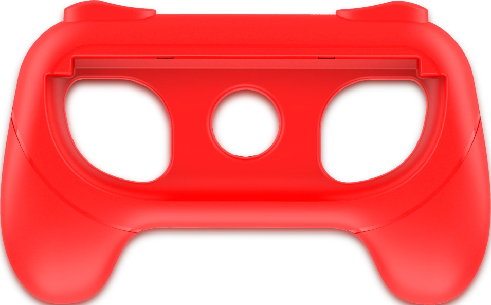 Roter Joy-Con-Griff für Nintendo Switch, innen leer.
