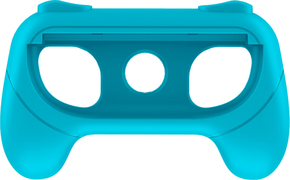 Blauer Joy-Con-Griff für Nintendo Switch, innen leer.