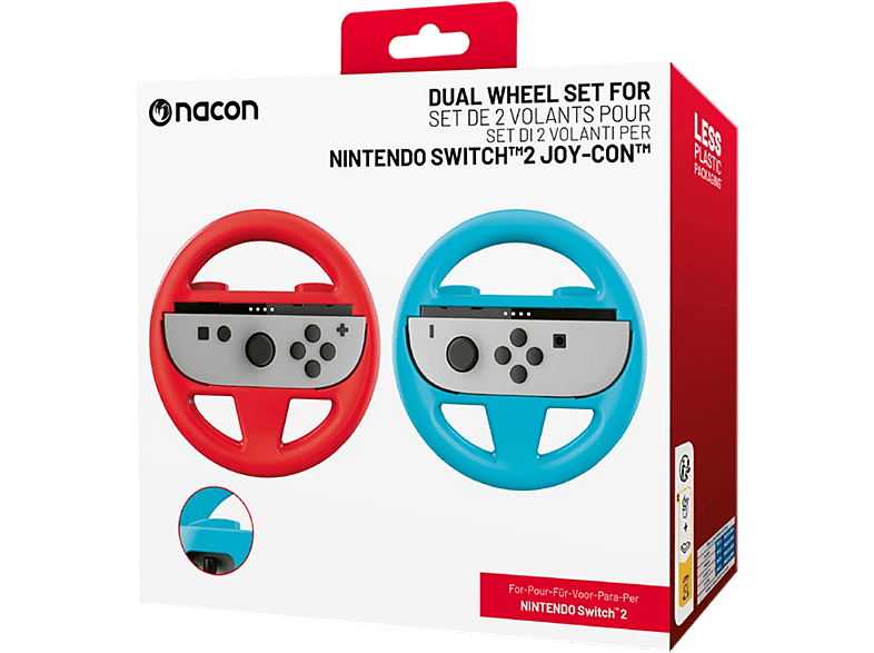 NACON Nintendo Switch 2 Joy-Con Dual Wheel Set Lenkrad-Set