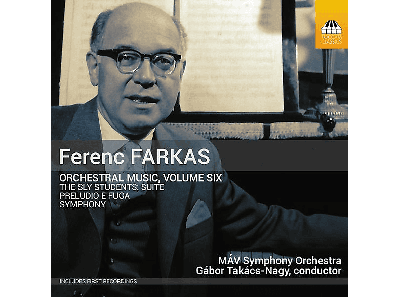 Mav Symphony Orchestra - Gábor Takács-nagy (dir) - István Trejer (violine) - Farkas: Orchesterwerke Vol. 6 - (CD)