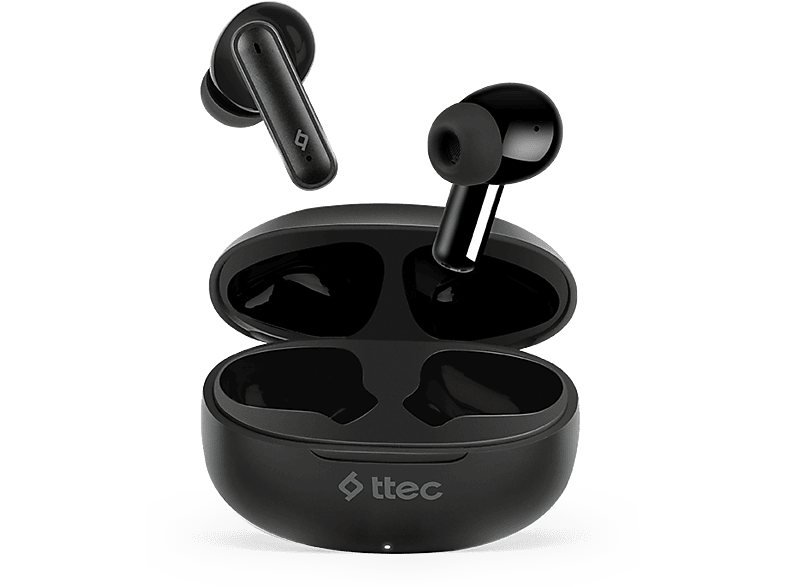 Ttec 2Km164S AirBeat Twist Gerçek Kablosuz TWS Bluetooth Kulak İçi Kulaklık Siyah