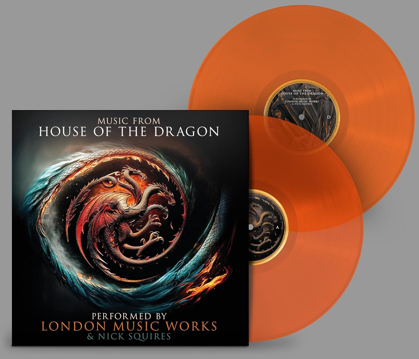 Ramin Djawadi - Music From House Of The Dragon (Orange Glow Vinyl) (Vinyl LP (nagylemez))