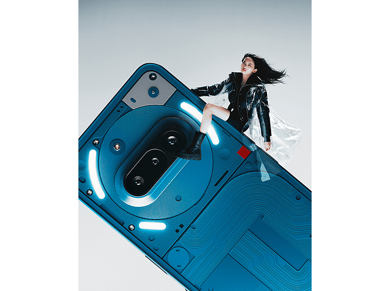 Thumbnail - NOTHING Phone (3a) 256 GB Blau Dual SIM