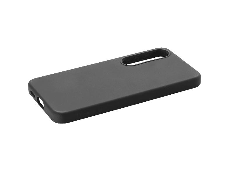 CELLULAR LINE Sensation+, Backcover, Samsung, Galaxy S25 Edge, Schwarz Polycarbonate, Thermoplastisches Polyurethan