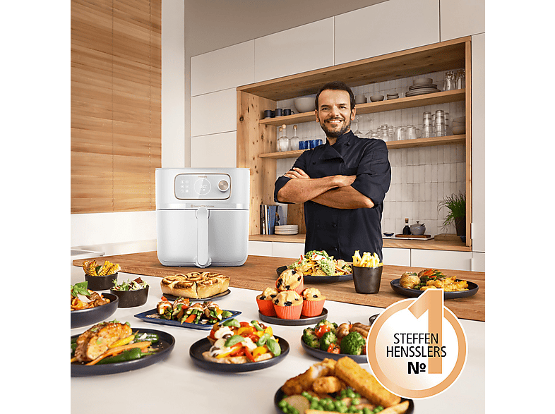 Thumbnail - PHILIPS HD9876/20 Airfryer Connected XXL Series 7000 8.3L Heißluftfritteuse