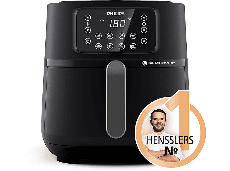 PHILIPS HD9285/90 Airfryer Connected XXL Series 5000 7.2L Heißluftfritteuse