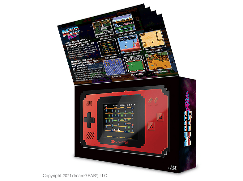 MYARCADE Pixel Player Atari Portable Retro Oyun Konsolu 308 Oyun