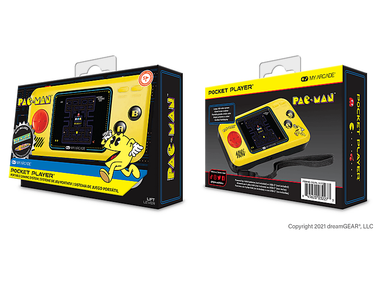MYARCADE Pocket Player Pac-Man Portable 3 Oyun Fiyat & Özellik