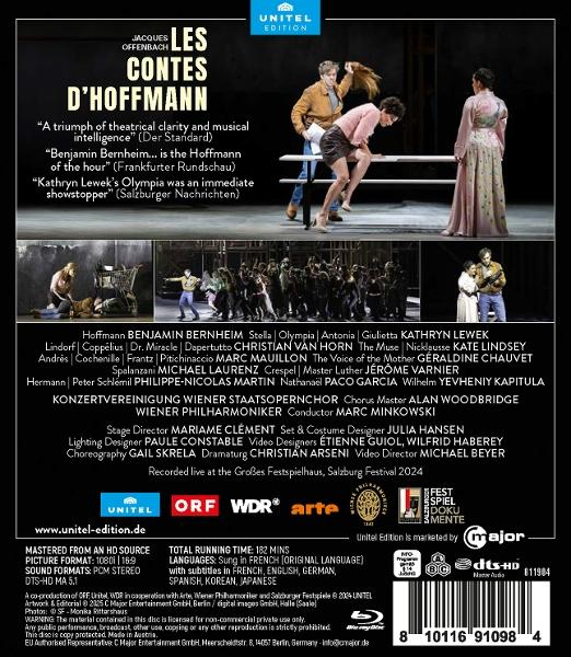 DVD-Cover: Opernszene mit Kostümfiguren. Text auf Französisch und Deutsch.
