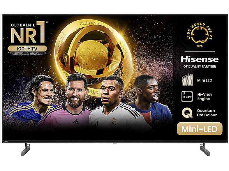 Telewizor ULED Mini-LED HISENSE 55U6NQ 55'' 4K VIDAA U7 Quantum Dot Colour