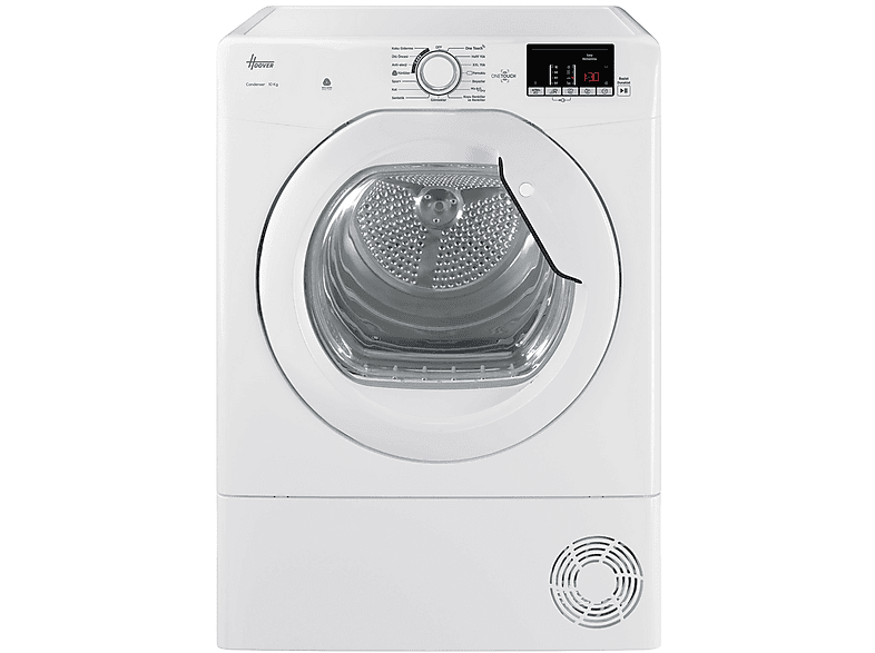 HOOVER HLE C10DG-17 G Enerji Sınıfı 10 Kg NFC Bağlantılı Yoğuşmalı Kurutma Makinesi Beyaz