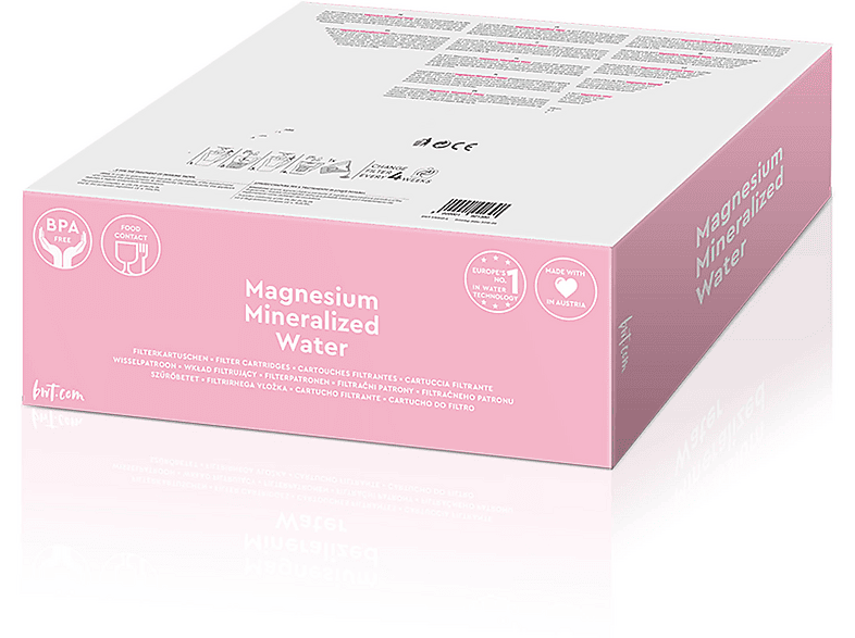 BWT 814530-A 12er Pack Magnesium Mineralized, Filterkartusche, ca. 120 Liter (pro Kartusche), Weiß — Foto 4 von 4