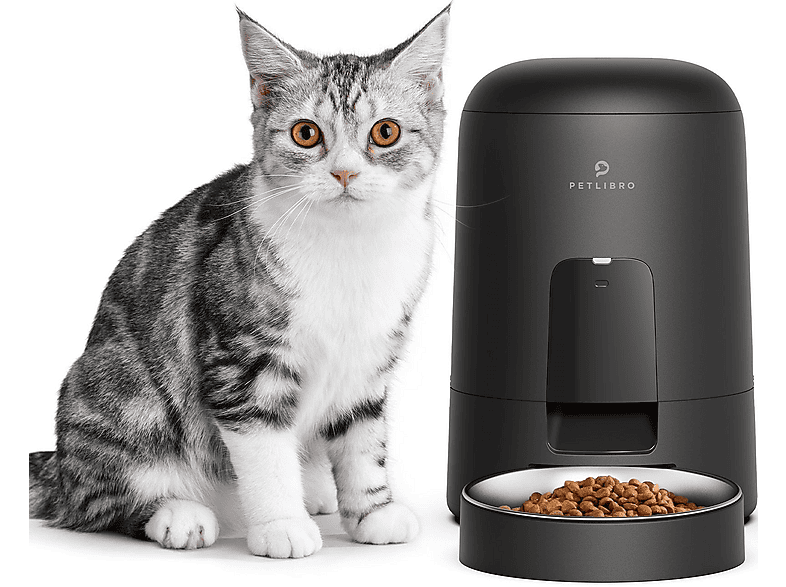 Petlibro Air Automatic Pet Feeder, 2 Liter, Schwarz, Futterautomat — Foto 3 von 5