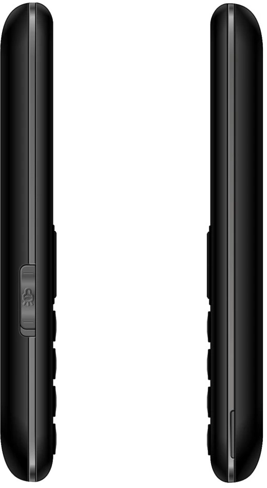 Két fekete mobiltelefon oldalsó nézetből. Az egyiken hangerő gombok, a másikon töltőcsatlakozó található.