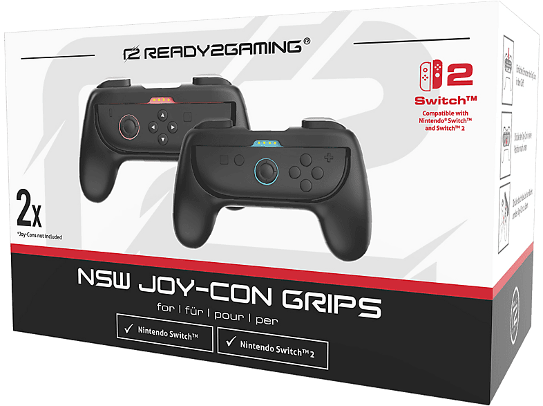 READY2GAMING Nintendo Switch 2 Joy-Con Grips