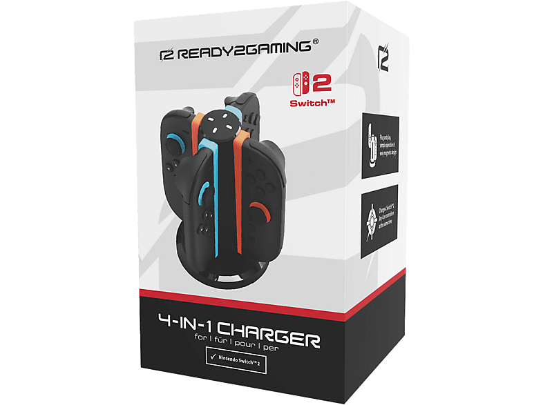 READY2GAMING Nintendo Switch 2 4in1 Charger Ladegerät
