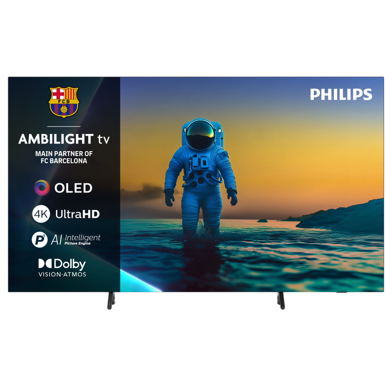 Philips 77oled810 4k Oled Ambilight Tv 77 Inch Xxl (2025) afbeelding