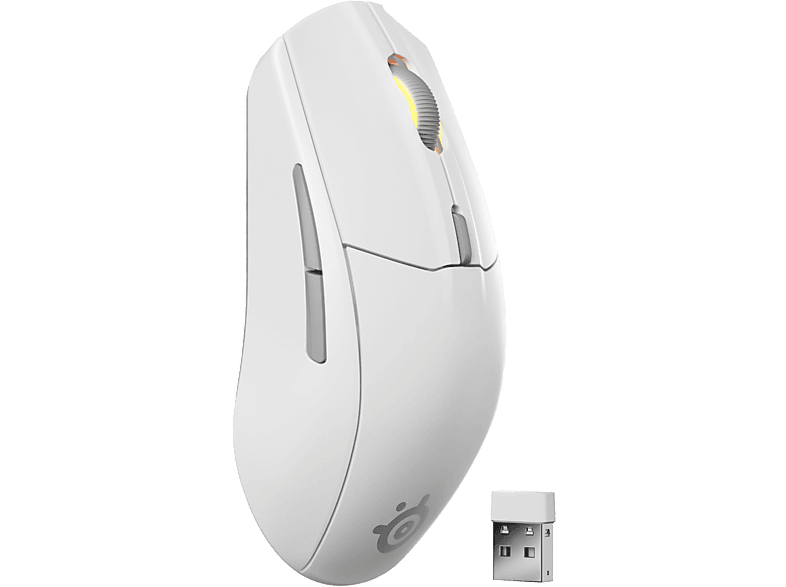 SteelSeries Rival 3 Gen 2 Draadloze Gaming Muis Wit