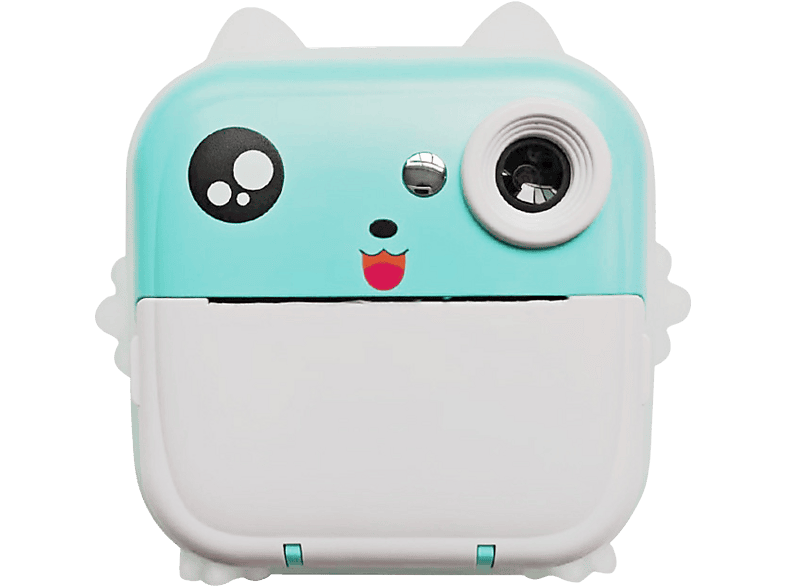 Aparat cyfrowy dla dzieci z drukarką MAJESTIC ML-IC-02 Niebieski