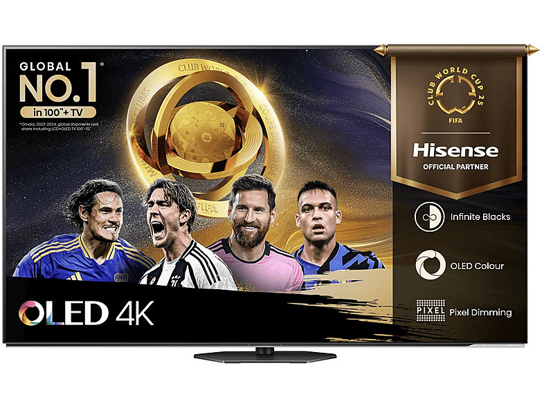 Hisense 55A85N TV Oled, 55", Oled 4K