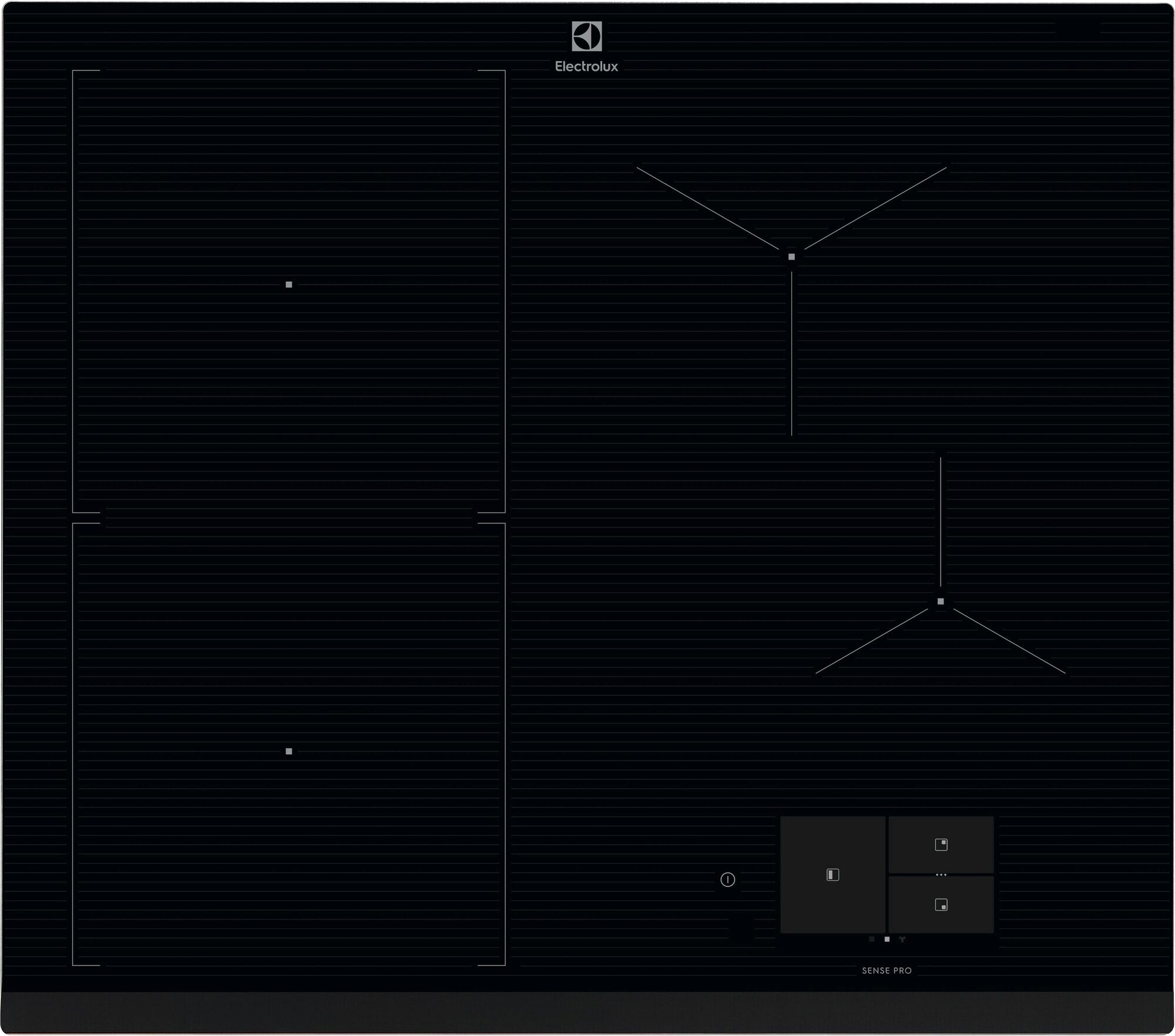 ELECTROLUX EIS6949 Beépíthető indukciós főzőlap 60 cm, SensePro, maghőmérő, Hob2Hood, FlexiBridge, Booster