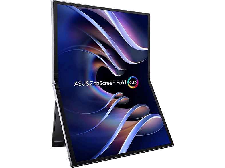 ASUS ZenScreen Fold MQ17QH, 17.3 QHD, 60 Hz, 0.2 ms GtG, OLED, Portátil, Tecnología de Plegado Bisagra con Efecto Gota Agua