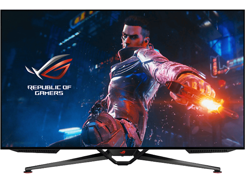 Monitor gaming - ASUS ROG Swift PG48UQ, 47.53" UHD 4K, 138 Hz, 0.1 ms GtG, WOLED, G-SYNC compatible, HDR10