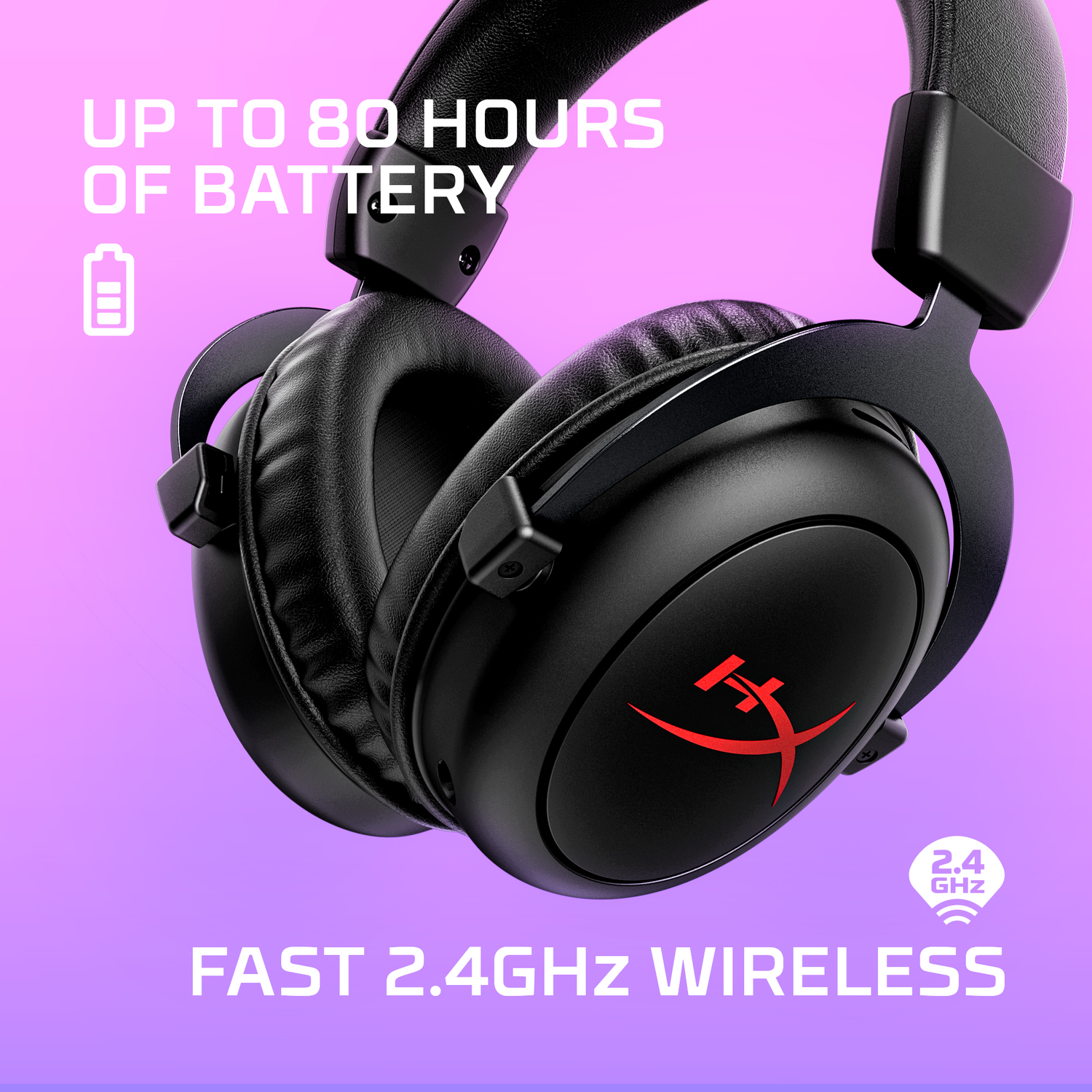 HYPERX HyperX Cloud II Core 6Y2G8AA Over-ear Draadloze