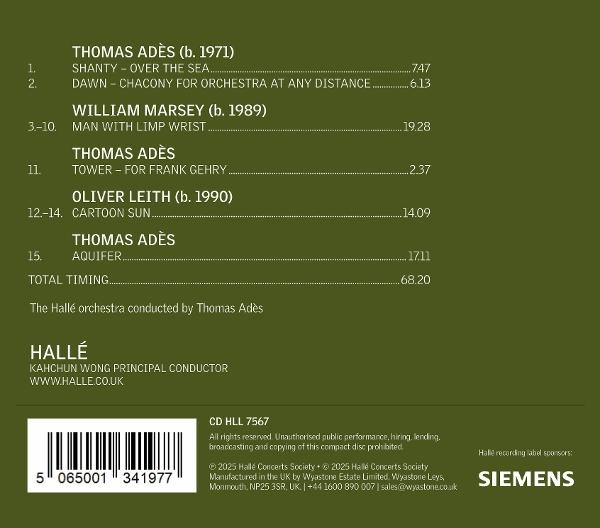 Gedruckter Text aus einem CD-Booklet. Enthält Titellisten und Credits.