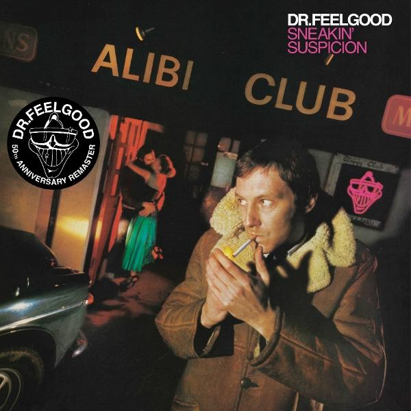 Albumcover: Ein Mann zündet sich vor einem Club eine Zigarette an. Rechts eine Schallplatte.