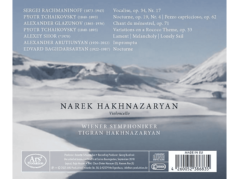Thumbnail - N. & T./Wiener Symphoniker Hakhnazaryan - Chant du ménestrel (CD)