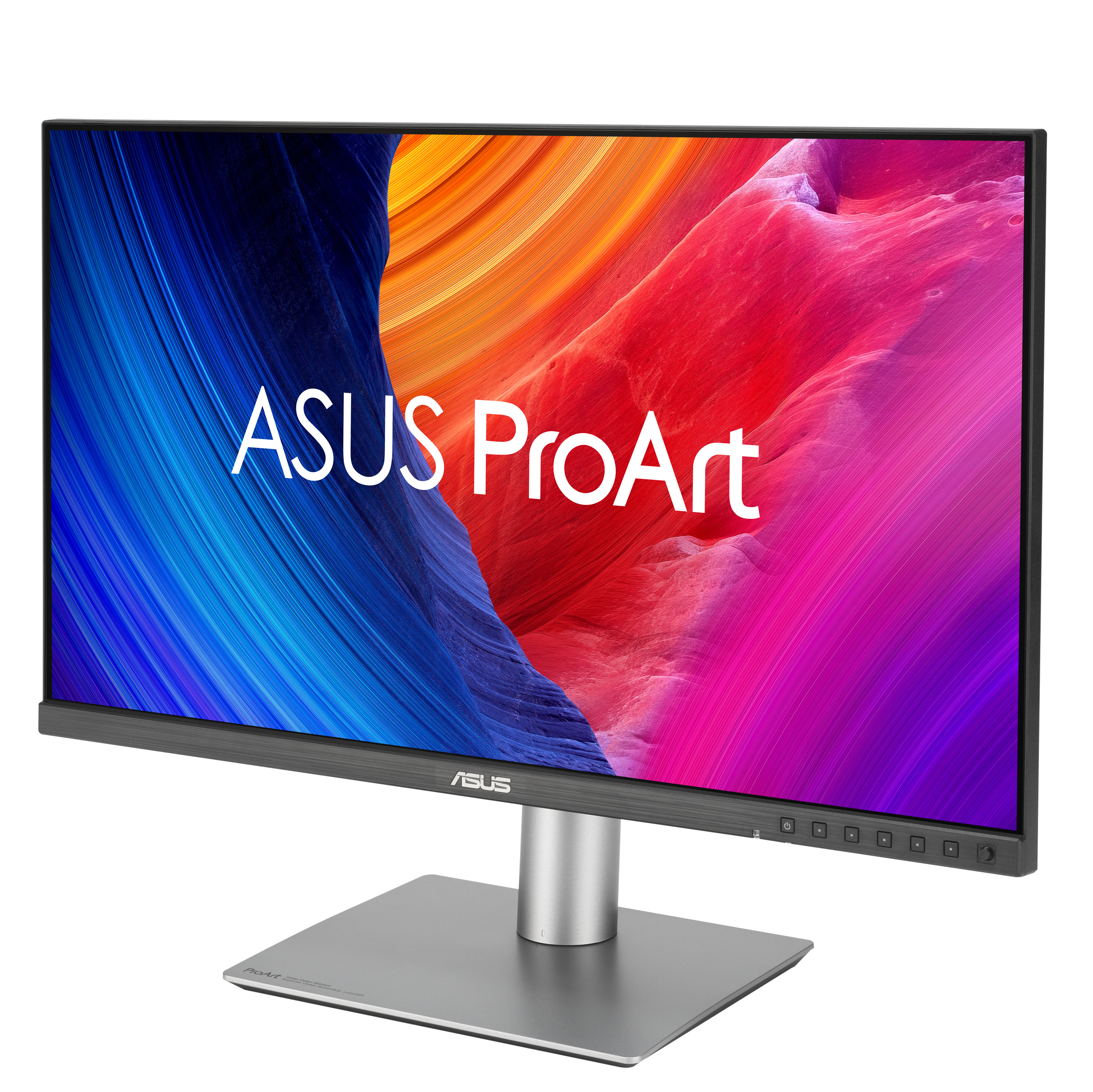 Ein ASUS-Monitor-Energielabel mit der Energieeffizienzklasse F.