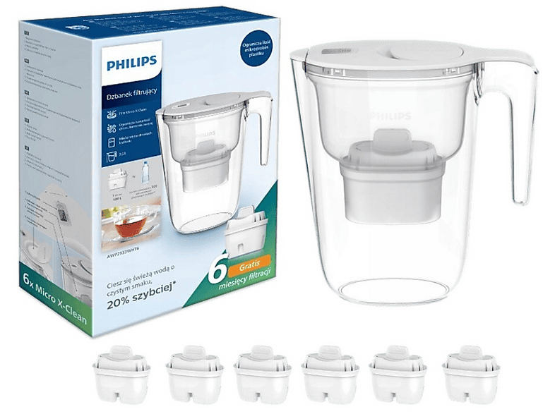 Philips AWP2933WHT6/58 2,6l 6 wkładów