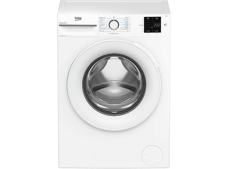 Beko Bmwu3921W Lavatrice, Caricamento frontale, 9 kg, 54,6 cm, Classe A