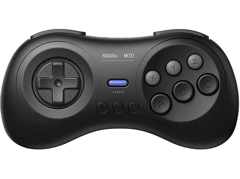 8BitDo M30 Bluetooth Wireless do PC, Nintendo Switch, Android Bezprzewodowy Czarny