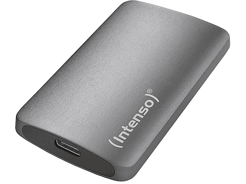 INTENSO TX800 Festplatte, 2 TB SSD, extern, Anthrazit