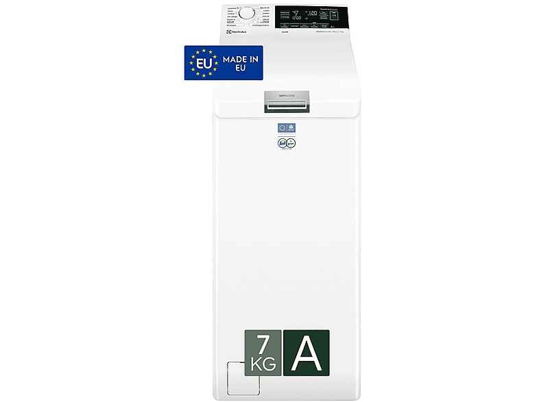 Electrolux Ew7T337A Lavatrice Carica Alto, Caricamento dall'alto, 7 kg, 60 cm, Classe A
