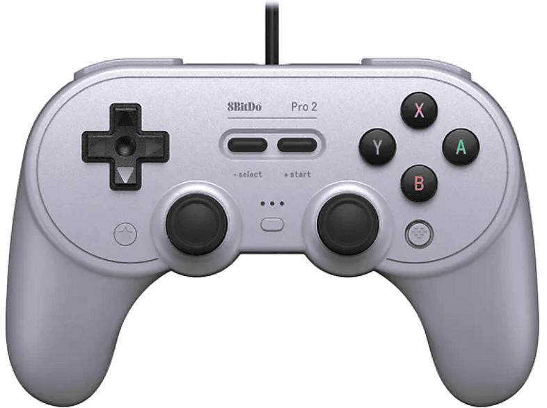 Kontroler 8BITDO Pro 2 Wired Gamepad Szary